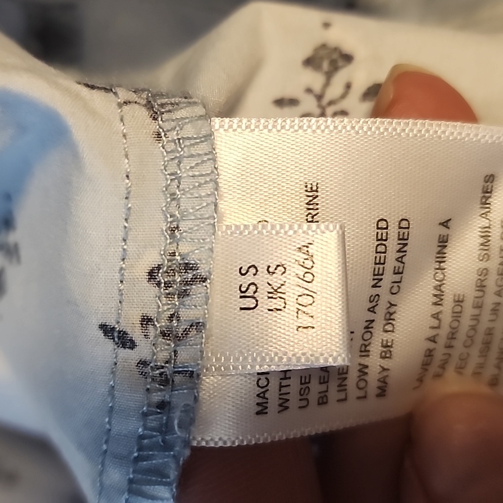 Urban Outfitters Light Blue Patterned Maxi Skirt - Picture 5 of 7